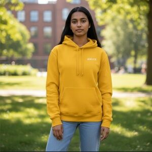 Sisters Apparel Yellow Hoodie unisex
